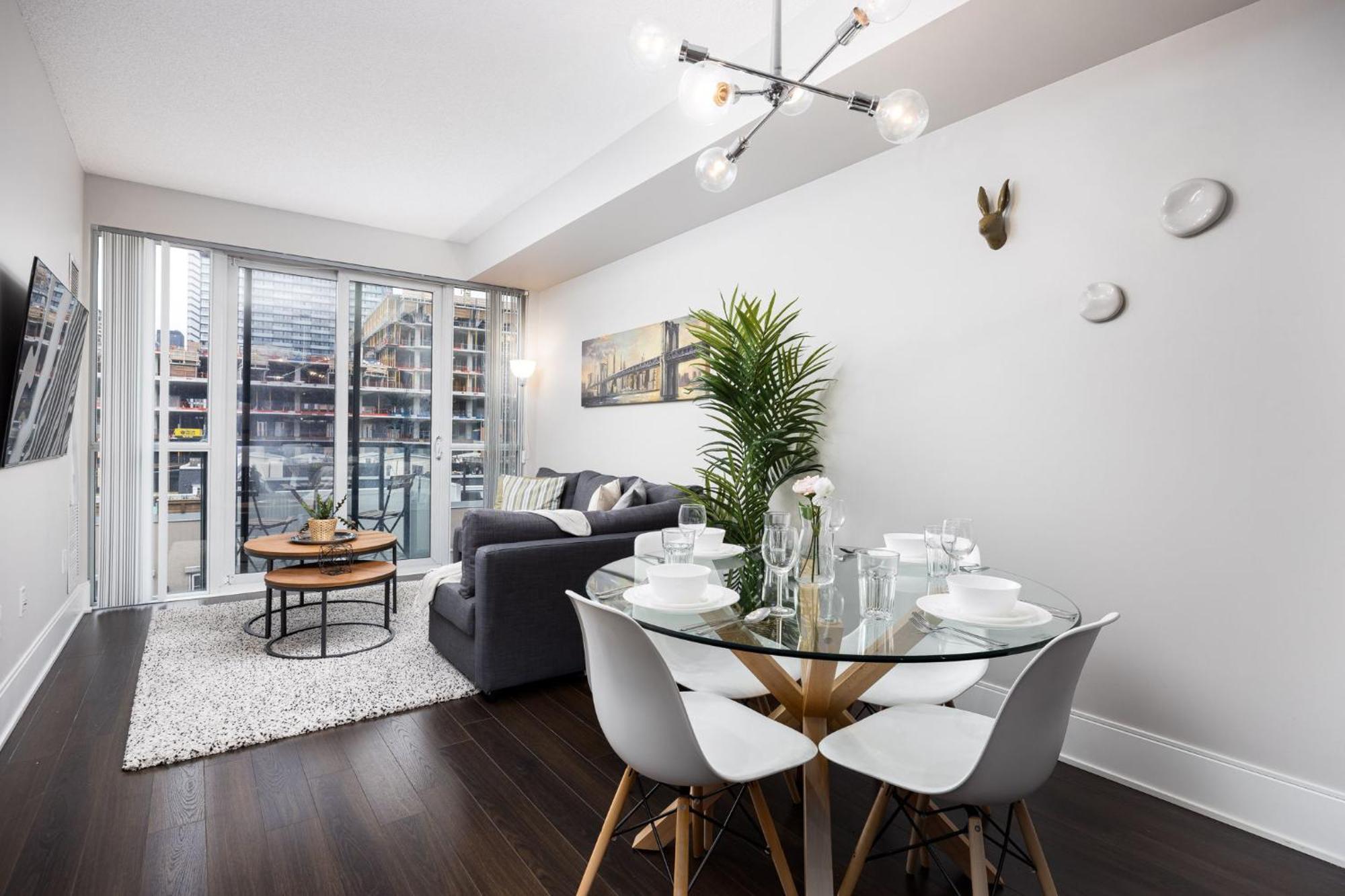 Dwtn Condo Near Cn Tower! W/ Free Parking Toronto Luaran gambar